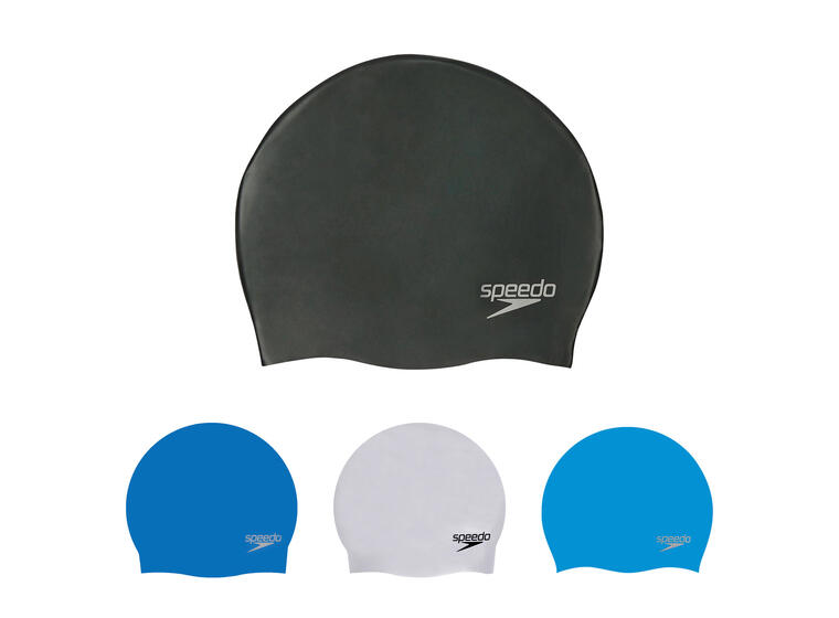 Speedo Badehette Moulded Silikon | Hvit 