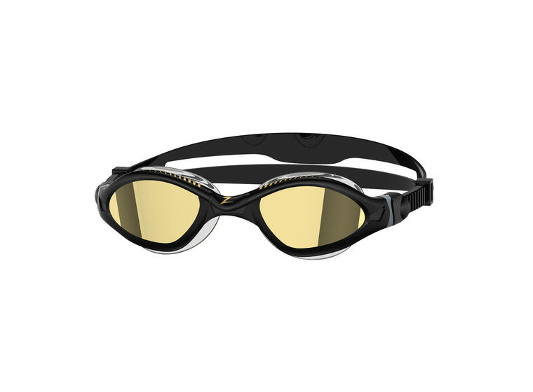 Tiger LSR+ Titanium Svømmebriller S-M Zoggs | Speillinse gull | Small Fit 