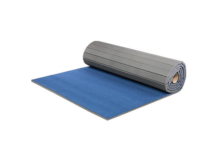 Turnmatte på rull Innovativ 3,5 cm Kategori 2 | 17 x 2 m | blå 