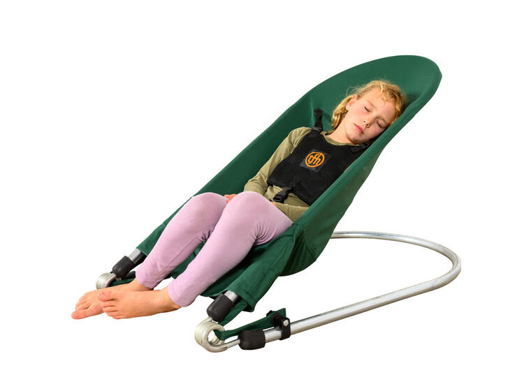 Vippestol for større barn med lange ben XL | Opptil 30 Kg 