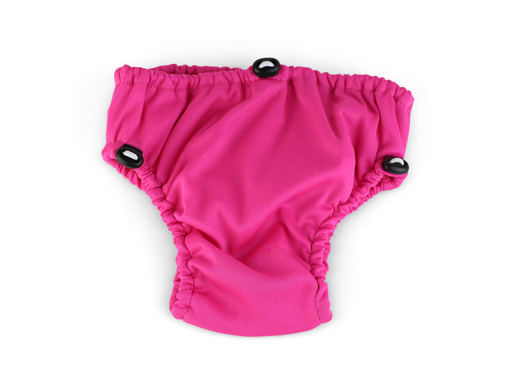 Aqua Nappy Klubben Badebleie | 12-18 mnd Rosa | Justerbar strikk i midje og lår 