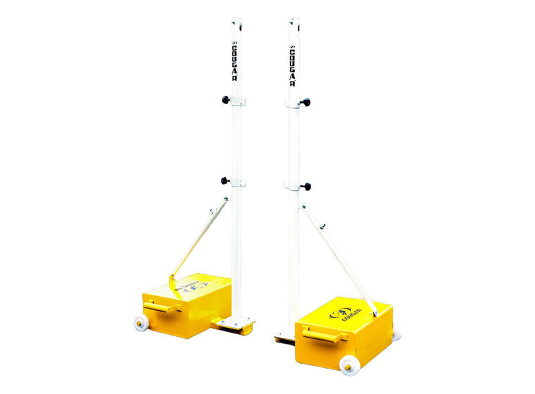 Badmintonstolper transportable 2 stk | Ideell til skole og fritidsbruk 