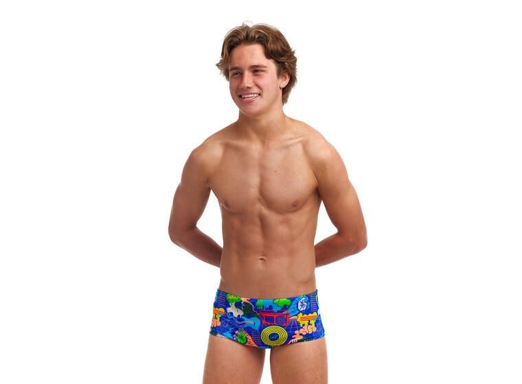 Blues Baby Badebukse Jr 140 Funky Trunks | Sidewinder Trunks 