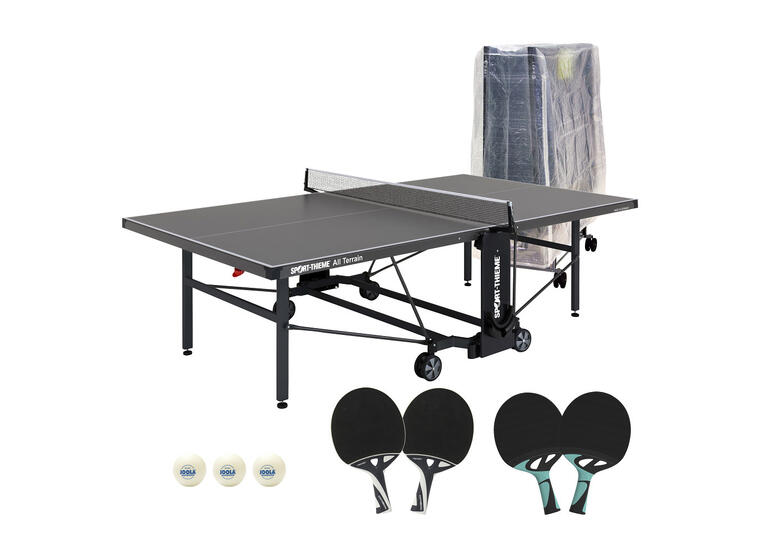 Bordtennispakke ute All Terrain Bord m/nett | Baller | Racketer | Trekk 