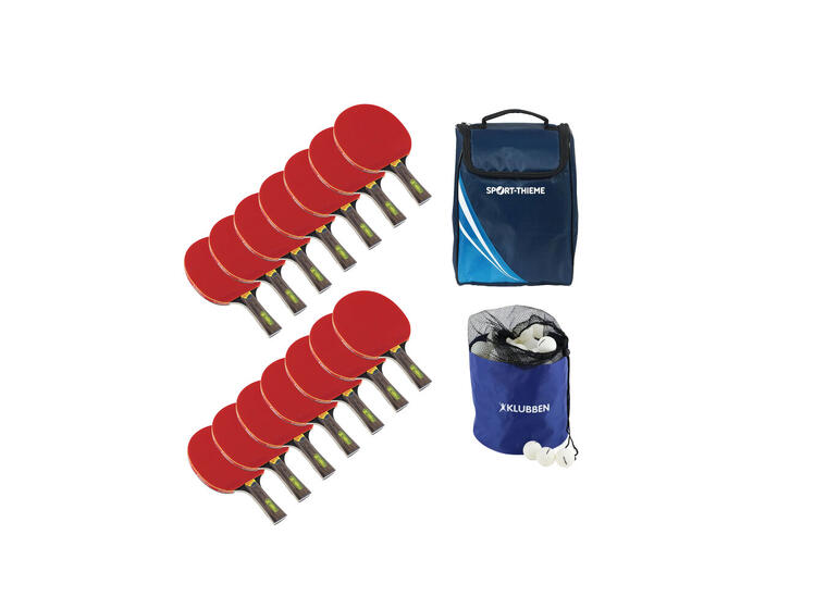 Bordtennissett Top Energy P40+ ITTF 14 racketer | 144 baller | 1 bag 