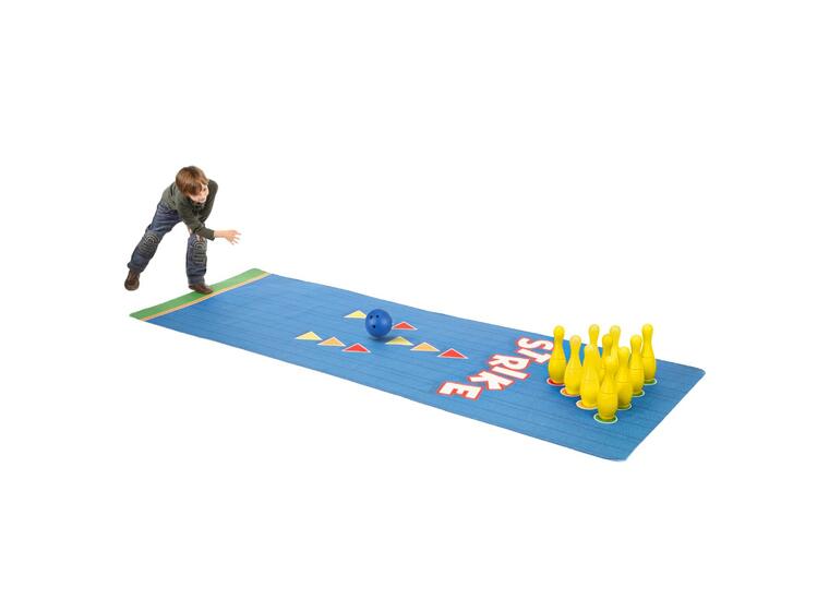 Bowlingsett 30 cm bowlingkjegler, bowlingkule, matte 