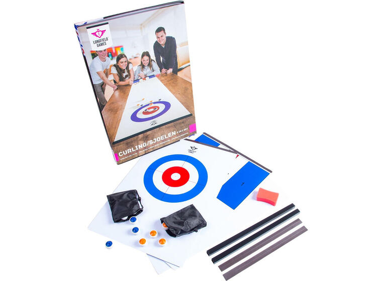 Curling og Shuffleboard Bordspill 180 x 39 cm 