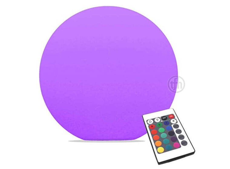 Fargeskiftende Ball 40 cm | Med fjernkontroll 