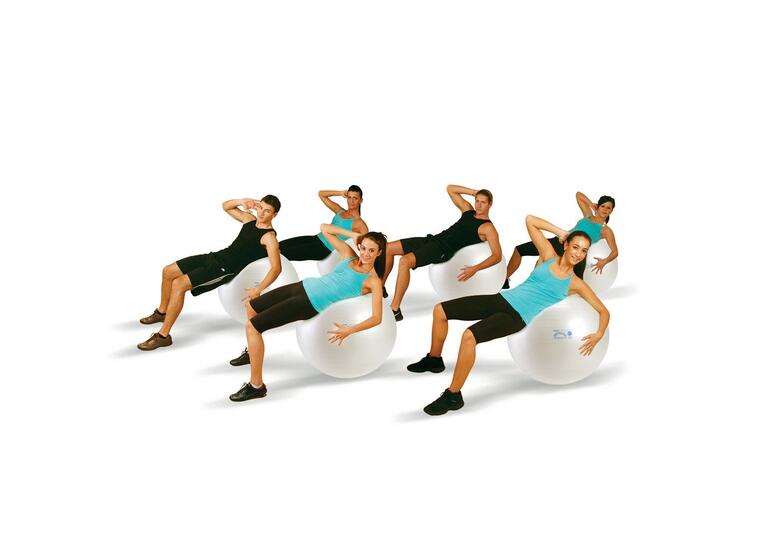 Gymnic Fit Ball pakketilbud 6 stk. 55 cm 6 treningsballer for deg mellom 150-165 