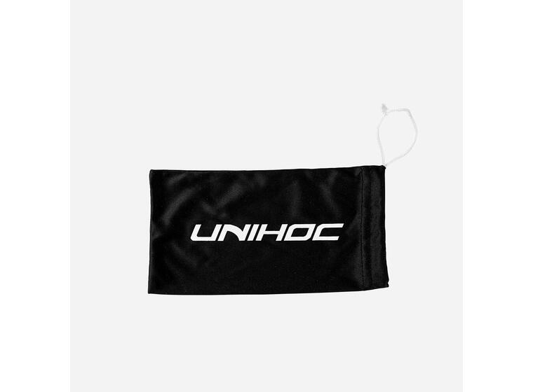 Innebandybriller Unihoc Victory Junior Beskyttelsesbriller | Svart/ Hvit 