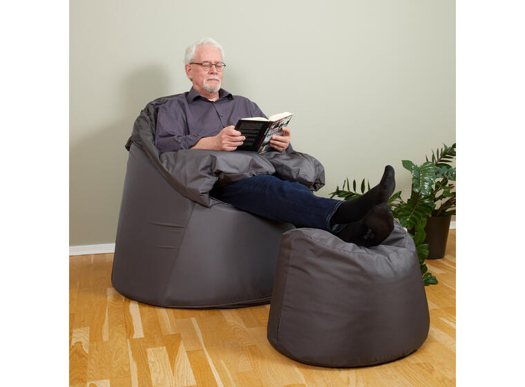 Kulestol Protac  SenSit® | Høy rygg+puff Høy rygg og puff | Hvit | over 180 cm 