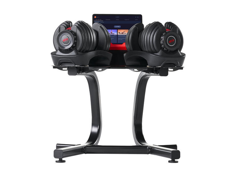 Manualstativ Bowflex SelectTech Oppbevaring til Bowflex manualer 