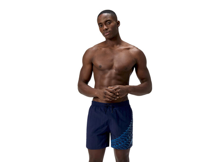 Medley Logo 16 Badeshorts S Speedo | Marine/Blå | ECO Nylon 