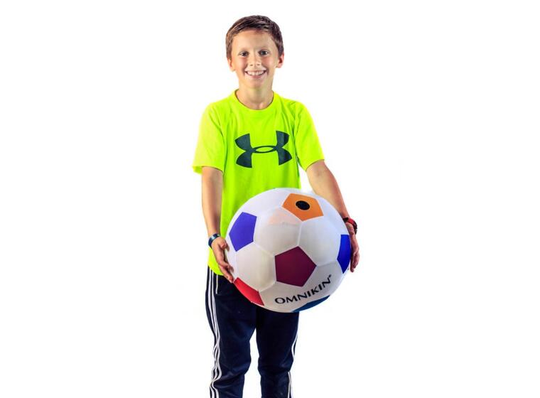 Omnikin® fotball 36 cm Superlett ball til lek og trening 