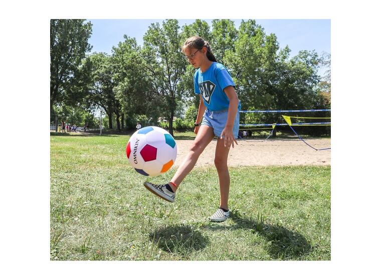 Omnikin® fotball 36 cm Superlett ball til lek og trening 
