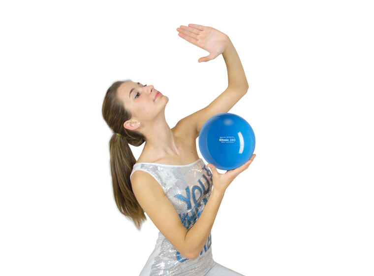 RG Ball Ritmic 18,5 cm | 280 gr | Blå Treningsball til rytmisk gymnastikk 