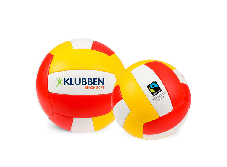 Sandvolleyball Beach Soft Fairtrade Beachvolleyball til fritid og lek 