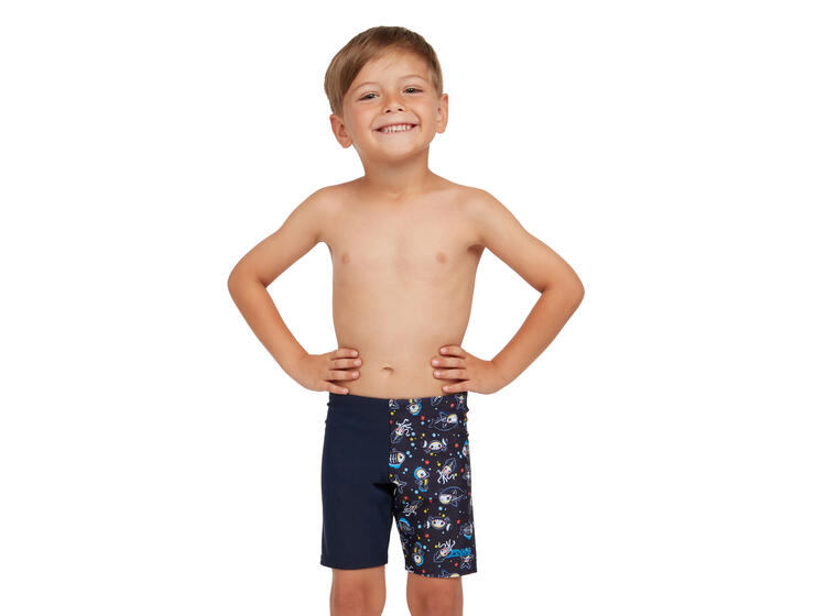 Sea Ahoy Mid Jammer Badebukse 104cm Zoggs | Flerfarget | Ecolast 