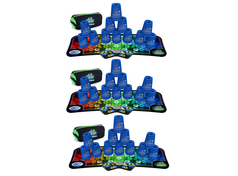 Speed Stacks Komplett Sett x3 3 sett | Blå kopper 