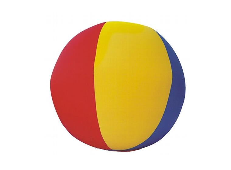 Stor ballong med trekk  75 cm 75 cm | til lek, kroppsøving og terapi 