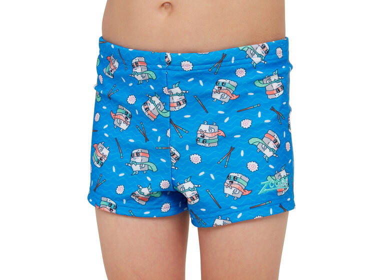 Super Sushi Hip Racer Badebukse 92cm Zoggs | Blå/Flerfarget | Ecolast 