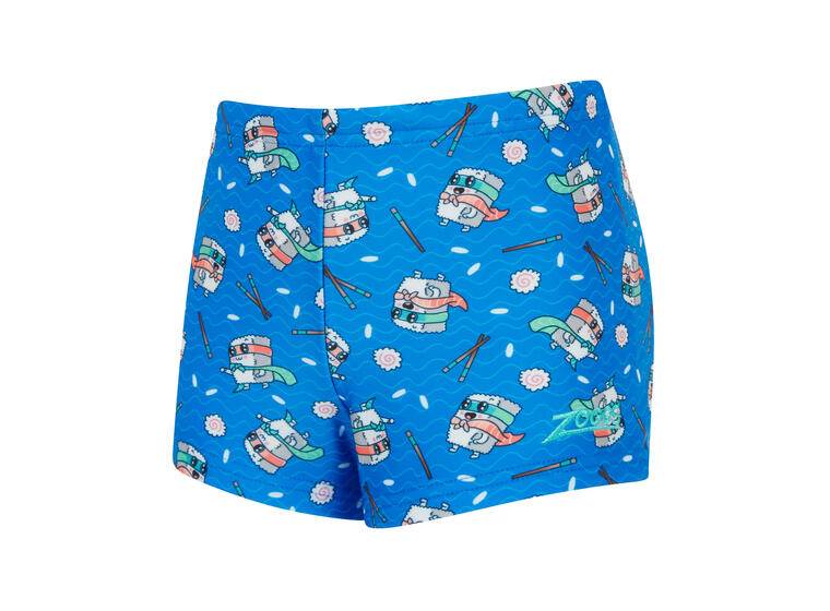 Super Sushi Hip Racer Badebukse 92cm Zoggs | Blå/Flerfarget | Ecolast 