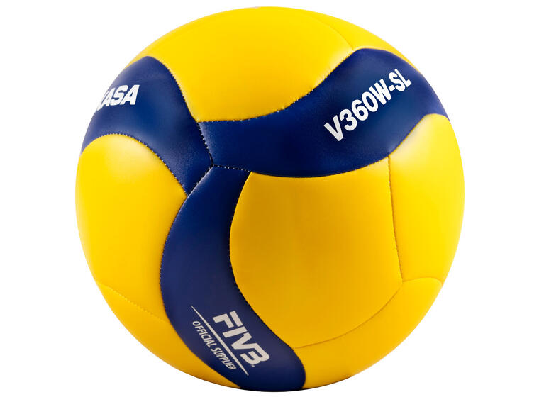 Volleyball Mikasa V360W-L Str. 5 | Lett ball | 10-14 år 