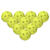Innebandyballer Crater Unihoc | Gul 10 stk | Matchball | IFF 