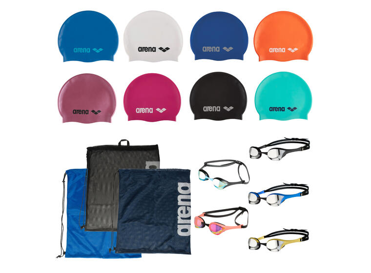Arena Team Mesh Bag Utstyrspakke Svømmebag | Badehette | Svømmebrille 