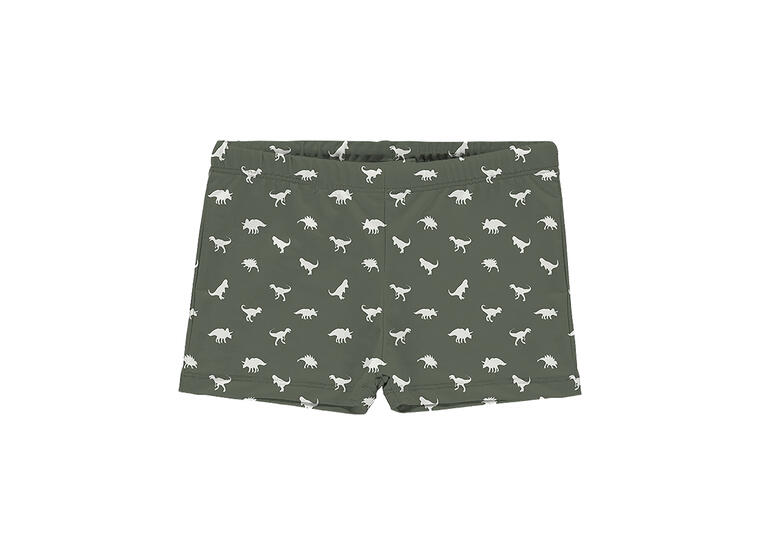 Dino Green Badebukse 116-122cm Slipstop | Grønn| Polyester/Elastan 