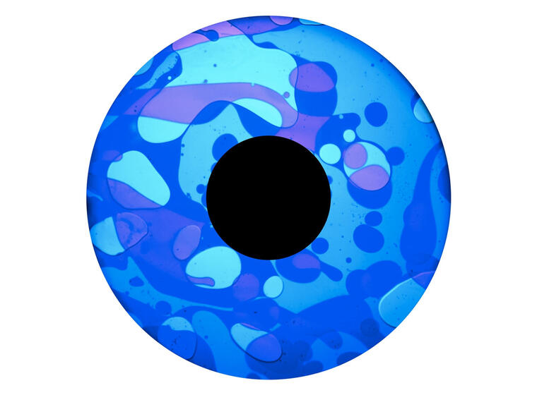 Effekthjul med væske Purple Blue Moon 