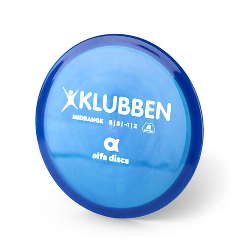 Golfdisc Midrange Klubben Bl&#229; Mellomdistanse disc til frisbeegolf