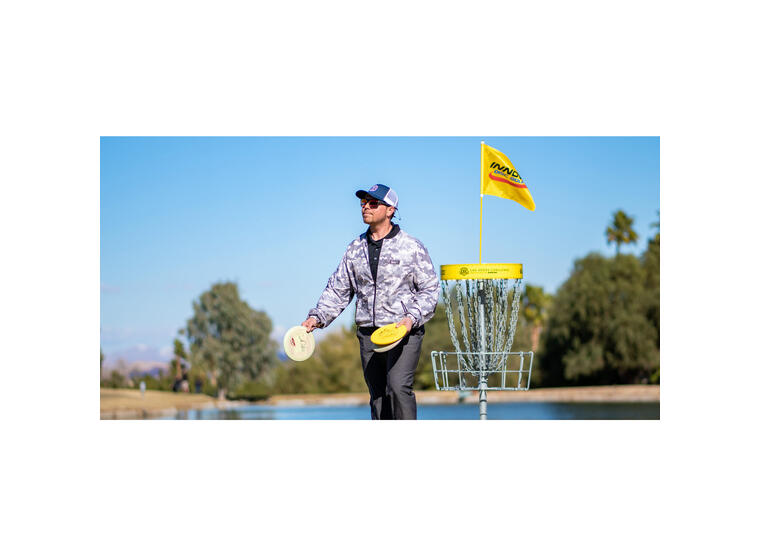 Innova Flagg til Discgolfkurv Flagg med feste (propp) 