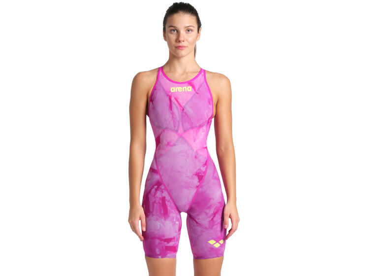 LTD Powerskin Carbon Glide Open Back 22 Arena | Rosa-Tie Dye | Konkurransedrakt 
