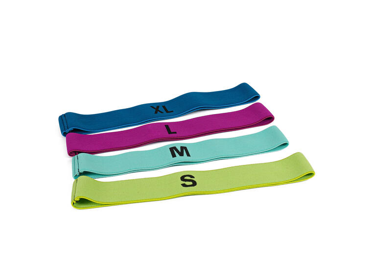 Miniband sett  Sport-Thieme i tekstil 4 4 stk | S-XL | Loop band Resistance 