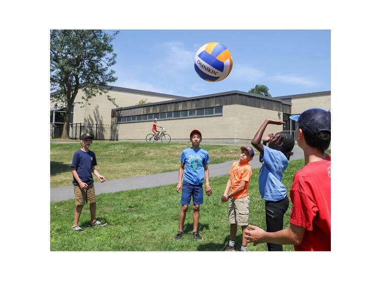 Omnikin® volleyball 41 cm Ekstra stor, myk og lett 