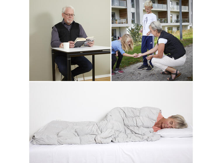 Pakke for eldre og personer med demens Sanseintegrasjon for eldre | Liten pakke 