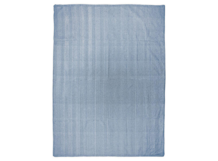 Pledd i håndvevd bomull Yogapledd | Blå | 200x150 cm 