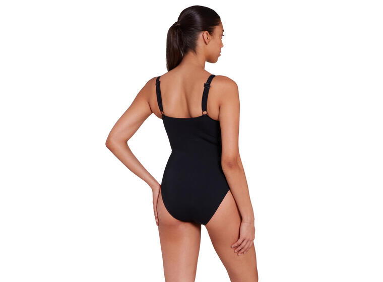 Seafarer Adj. Classicback Badedrakt EU48 Zoggs | Svart/Flerfarget | Ecolast + 