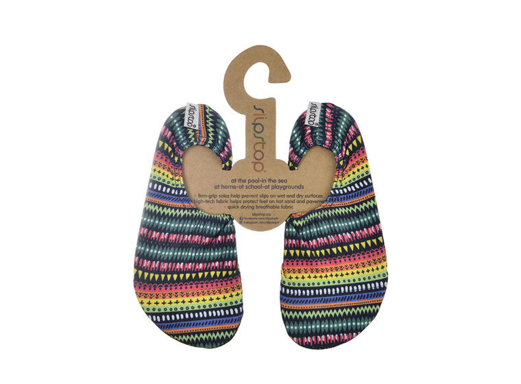 Slipstop Antisklisokker Ethnic Jr XL Allsidige gymsokker barn 