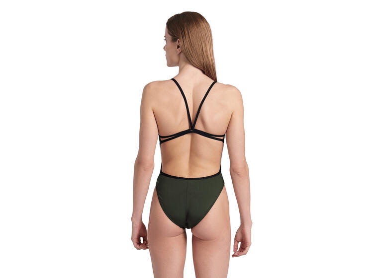 Solid Lace Back Badedrakt 36 Arena | Grønn | MaxLife ECO 