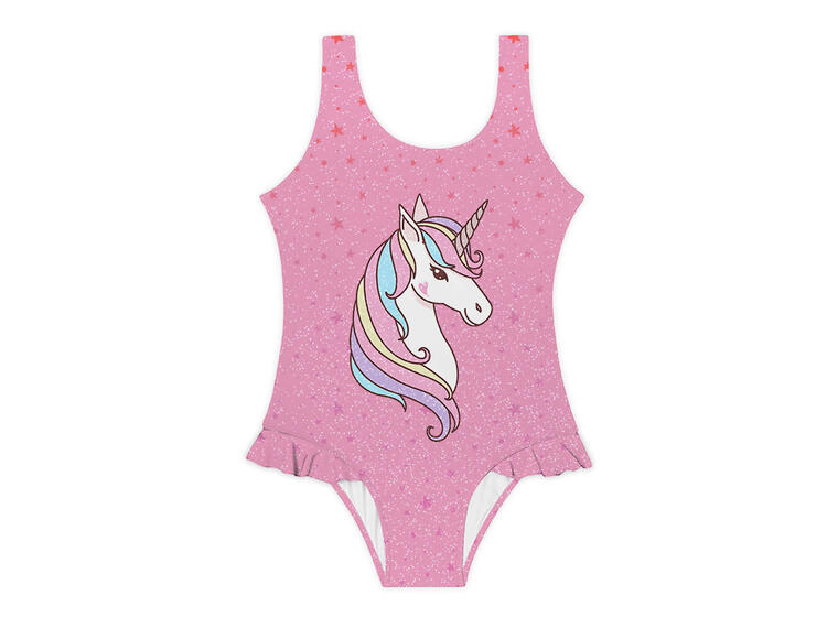 Sway Badedrakt 104-110cm Slipstop | Rosa | Polyester/Elastan 