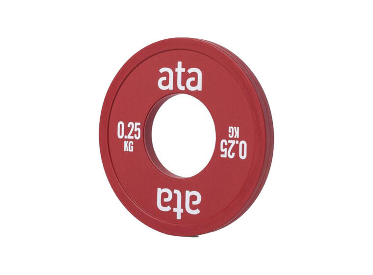 Vektskive ata Change Plate 0,25 kg Vektskive til olympisk stang | 1 Stk 