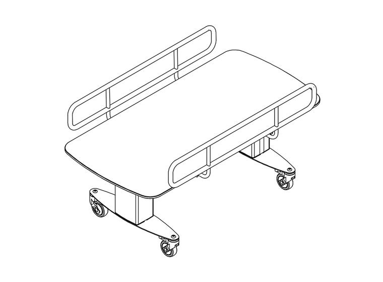 Sengehest til AddLife 120 og 140 cm AddLife | Mobilio | Vario | Tilbehør 