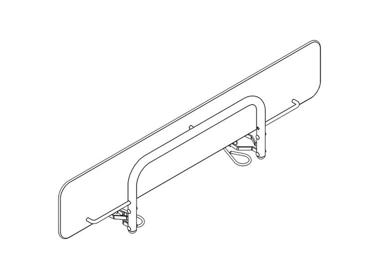 Sengehest til stellebord 146 cm AddLife EasyCare | Tilbehør 