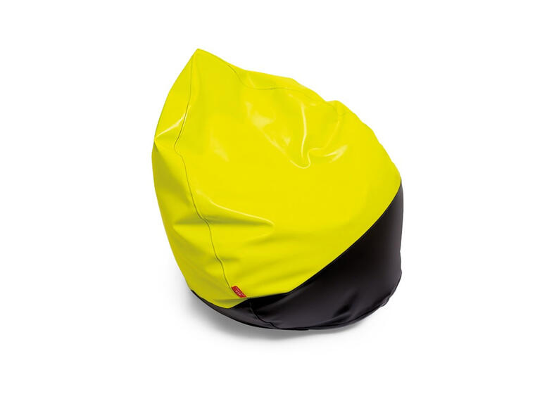 Sittesekk Pære Lime 60 x 150 cm | Lime/Svart 
