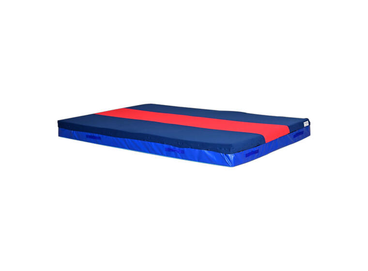 Softtop 300x200x25 cm Rød og blå | Med skum og trekk 