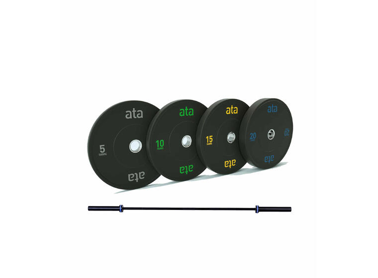 Vektpakke ata ECO Bumper Plate ata the XF Bar 28mm 20 kg 