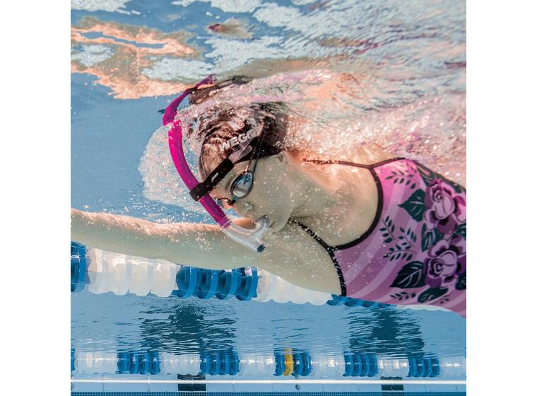 FINIS Original Swimmer's Snorkel sr Rosa frontsnorkel til svømmeteknikk 