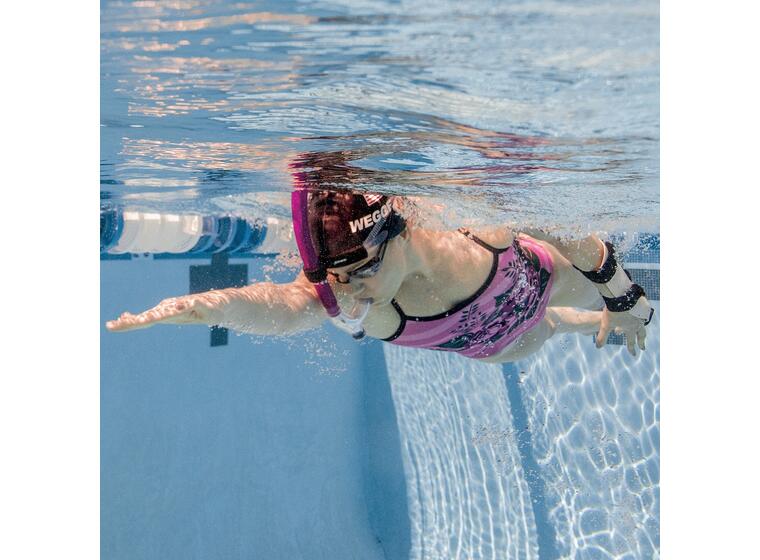 FINIS Original Swimmer's Snorkel sr Rosa frontsnorkel til svømmeteknikk 